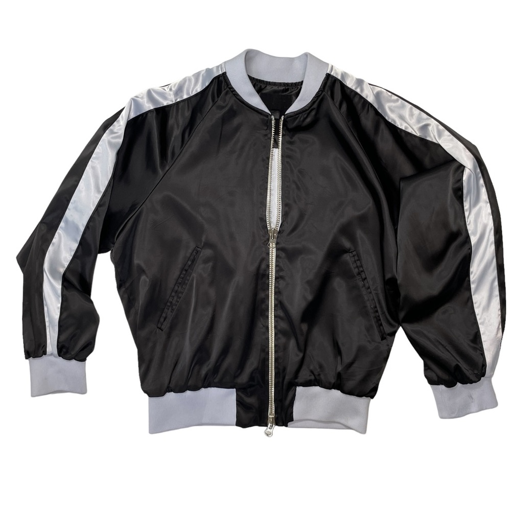 HAVEN Satin Bomber Jacket